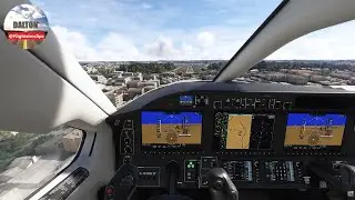 @Dalton-Flightsimclips | SBBI Bacacheri City Airport 🏙📽, RNAV RWY 36, Daher TBM 930