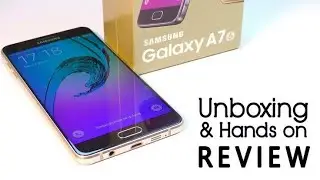 Samsung Galaxy A7 Unboxing And review by ss technical