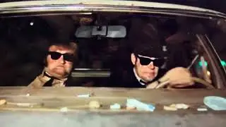Blues Brothers Police Car chase clips with Metro Man’s theme added