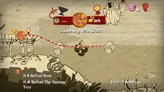 Rayman Origins 100% - Sea of Serendipity - Swimming with Stars