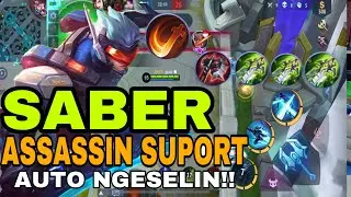 SABER MIDLANE ASSASSIN SUPORT ! SABER BEST BUILD ! FULL B.O.D ! MUSUH AUTO ILANG!!