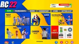 REAL CRICKET&trade; 22  TRAILER UNOFFICIAL &  RC 22  TRAILER