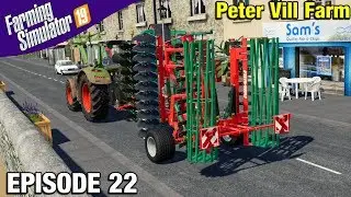 PLANTING CORN Farming Simulator 19 Timelapse - Peter Vill Farm FS19 Episode 22