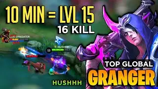 Granger Best Build 2023 [ Granger Top Global Gameplay ] By HUSHHH - Mobile Legends