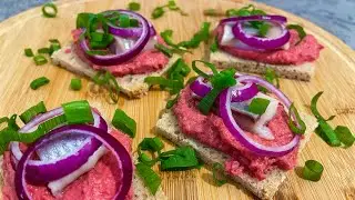 Fish snack recipes . Appetizer with fish . Simple, tasty and fast
