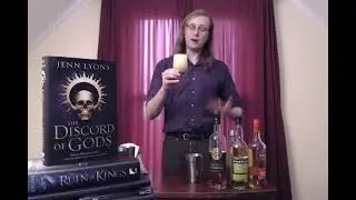 Bar Cart Bookshelf: Skyfire (THE DISCORD OF GODS by Jenn Lyons)