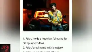 SOME DETAILS ABOUT //FUKRU'S LIFETYLE//,MustWatch