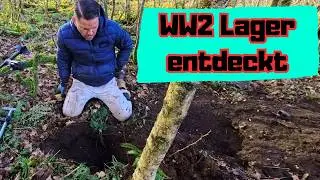 Ist unter mir ein Lager aus dem zweiten Weltkrieg? - Geschichte mit dem Metalldetektor erleben!