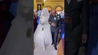 bride & bridefather's entry || wedding entry || awesome entry || couple entry #wedding #bridesmaids