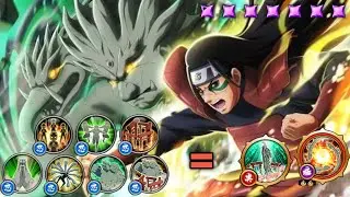 NXB NV :All Jutsu Hashirama Senju (Reanimation Sage Mode)Showcase Solo Attack Mission Gameplay