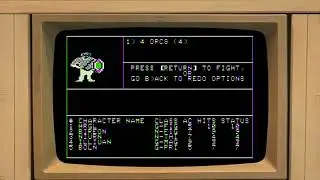Wizardry: Original Gameplay on the Apple II