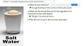Grade 9-Archimedes Upthrust Part 1