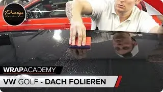 VW GOLF - Dach folieren