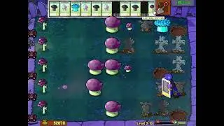 Plants Vs Zombies - Adventure - Level 20 (End of Chapter 2)