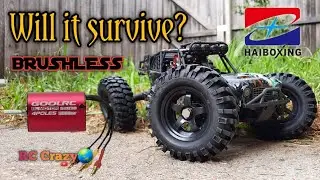 HBX Spectre 1/14 brushless conversion test, 2s and 3s!
