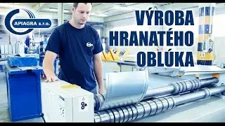 VÝROBA štvorhranného OBLÚKA VZT • A P I A G R A s.r.o.
