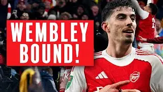 ARSENAL ARE OFF TO WEMBLEY! | Arsenal 1-0 Chelsea fan reaction