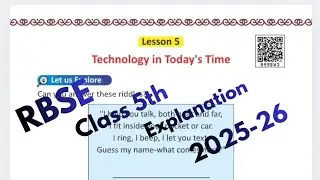 RBSE class 5th (step into English) chapter 5 Explanation #school #rbse