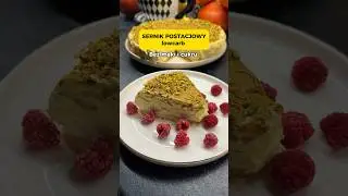 SERNIK PISTACJOWY lowcarb