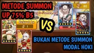 SUMMON UP RATE METHOD 75% B5 VS NOT SUMMON METHOD - Idle Legends: Ragnarok Saga #17