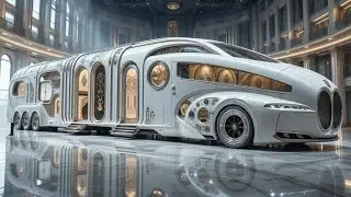 Ultra-Luxury on Wheels: This Exotic RV Has the Spirit of Ecstasy at the Grille