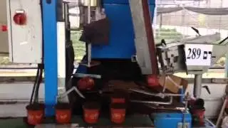 Pot filling machine