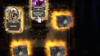 Hearthstone TGT Ranked Ladder Rewards Chest opening