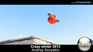 parkour КЛАН | Crazy winter 2012 - Andrey Koryakin CLAN &ndash;