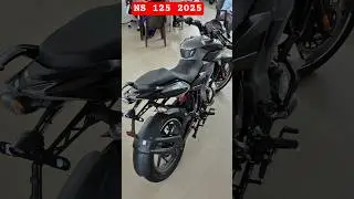 Pulsar 🔥 NS 125 bs6 2025 grey colour #ns125 #ns160 #ns200