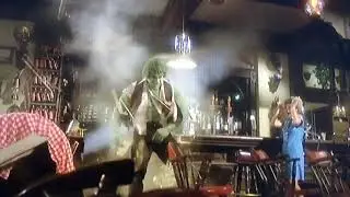 The Incredible Hulk The Waterfront Story Hulk emerges from behind the bar scene