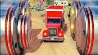 BeamNG drive Sports cars & school bus vs chained hydraulic cruh - BeamNG. Drive