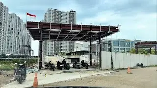 PIK 2 TOKYO RIVERSIDE APARTMENT NEW ENTRANCE DEVELOPMENT UPDATE SEPTEMBER 2025 progress terbaru