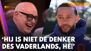 Ren&eacute; lacht om interview Memphis: 'Hij is niet de denker des vaderlands, h&egrave;!' | VANDAAG INSIDE