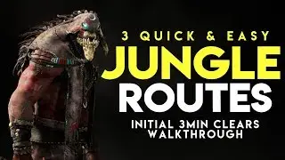 Paragon: 3 Quick & Easy! - JUNGLE ROUTES (Initial 3MIN Clears/Walkthrough)