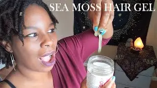 Sea Moss Hair Gel for Healthy Locs / Update Plus Sea Moss Hair Gel on Other Hair Types