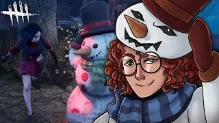 ЗАЦИКЛИВНЫЕ УБИЙЦЫ В ОБЛИКЕ СНЕГОВИКА!!! | Dead By Daylight