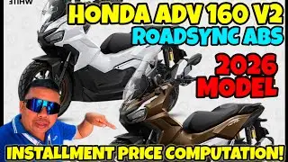 2026 HONDA ADV 160 ROADSYNC ABS | HONDA ADV 160 V2 | CASH AND INSTALLMENT PRICE UPDATE