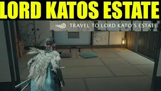 Ghost of yotei - how to travel to lord kato's estate (Location) | wayward oni raiders bounty guide