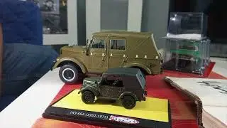 ГАЗ-69А. Огромная и очень редкая модель в масштабе 1/18