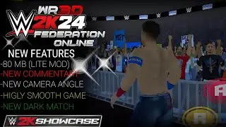 (180 MB) Wr3d New Mod 2k24| Wr3d New Moves and Taunts With High Graphics