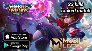 Harley best build 2023 | Top Global Harley Gameplay | 23 kills Harley Gameplay | Mobile Legend.