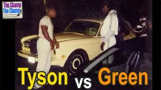 Mike Tyson fight vs Mitch 'Blood' Green in Harlem street BOXING