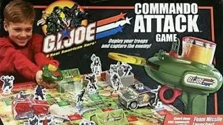 Ep. 260: Gi Joe Commando Attack 2002  Board Game Review (Milton Bradley) + How To Play