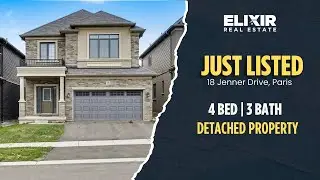 Just Listed! Beautiful 4-Bed Detached Home in Paris, Ontario | 18 Jenner Drive 