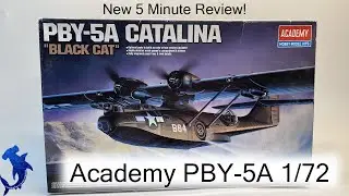 5 Minute Review!  Academy PBY-5A Catalina 