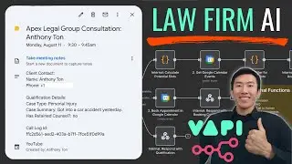 How To Build an AI Voice Agent for Law Firms (VAPI + n8n Speedrun)