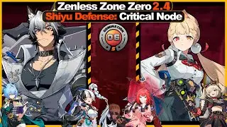 New Shiyu Defense: Critical Node 6 M6 Komano W/ Dialyn & M0 Alice W/ Burnice /ZZZ 2.4