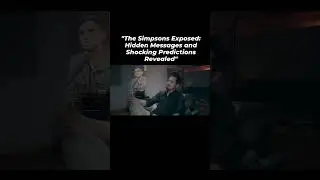The Simpsons Exposed:hidden messages and prediction revealed #ytshorts#simpsons#predictions#utube