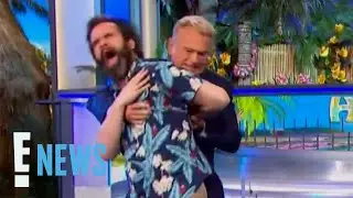 See Pat Sajak Put Wrestling Move On 