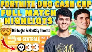 🤯BUGHA & THREATS - 33 KILLS in DUO CASH CUP - EU 🏆 FULL MATCH REPLAY